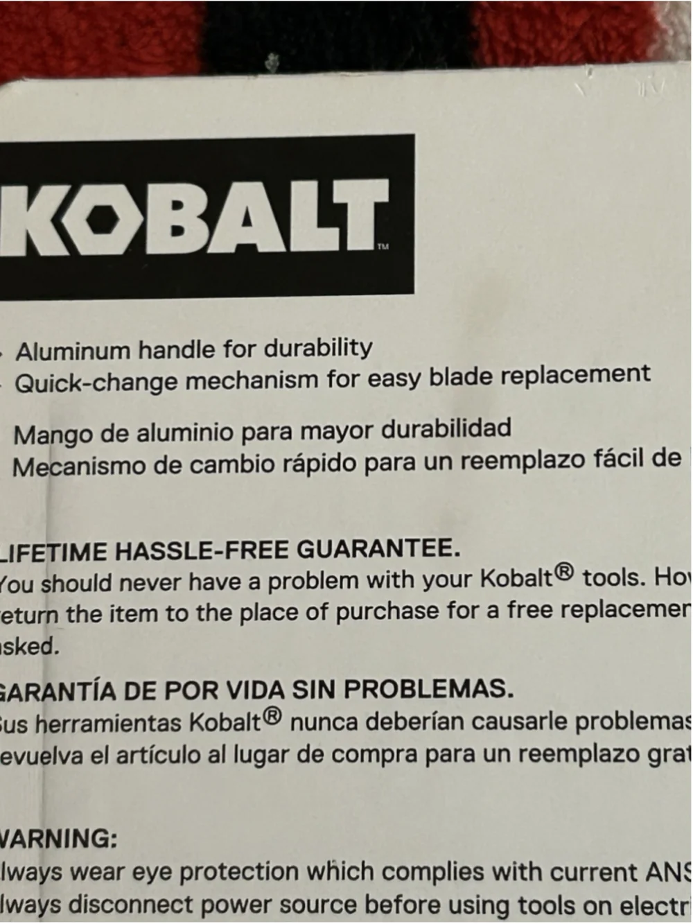 Kobalt Folding Lockback Knife Set Three Knives with Blades Installed
